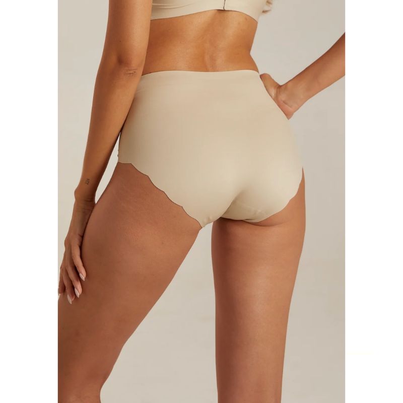 Invisible Highwaist Maxi Trusser - Sand