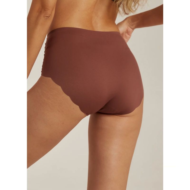 Invisible Highwaist Maxi Trusser - Velvet Chocolate