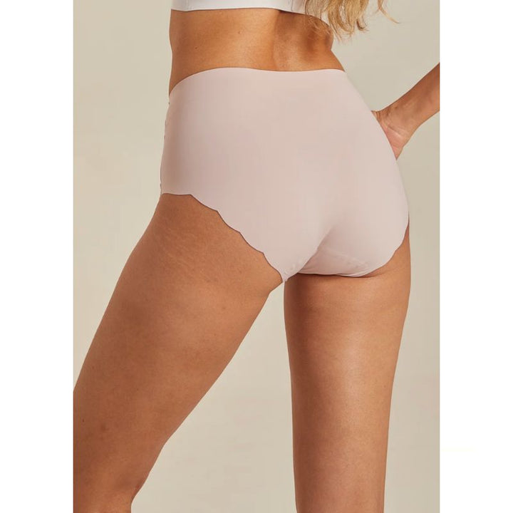 Invisible Highwaist Maxi Trusser - Soft Pink
