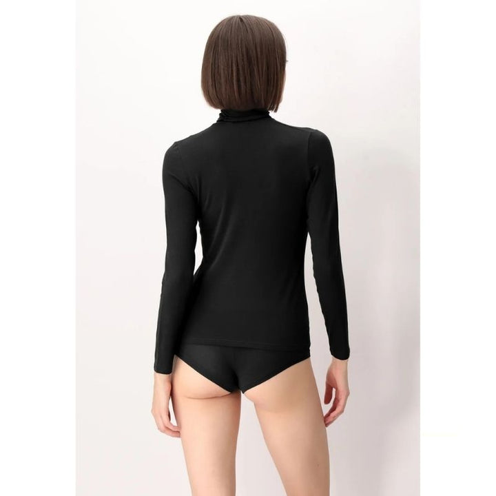 Oroblu Perfect Line Cashmere Turtleneck - Sort