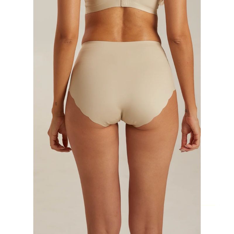 Invisible Highwaist Maxi Trusser - Sand