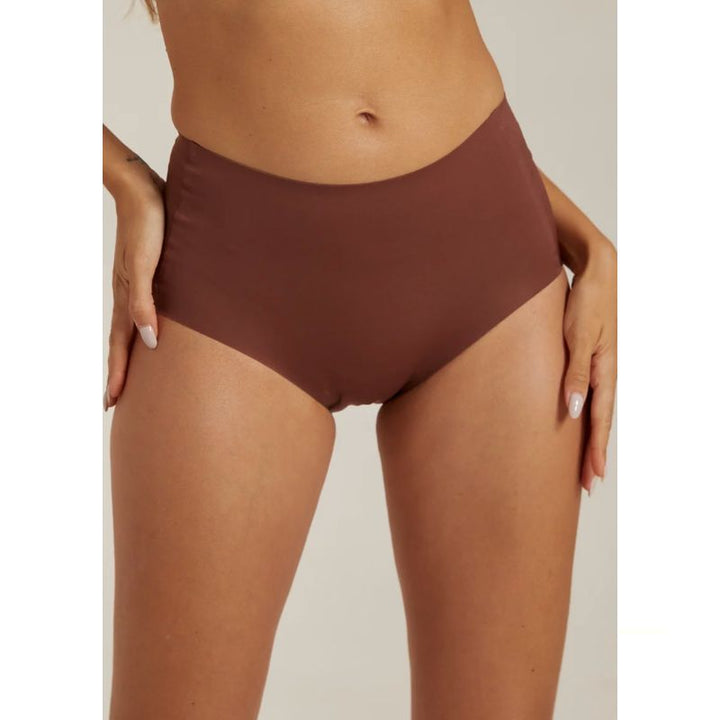 Invisible Highwaist Maxi Trusser - Velvet Chocolate