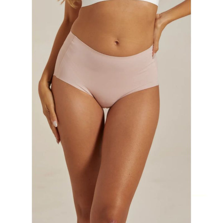 Invisible Highwaist Maxi Trusser - Soft Pink