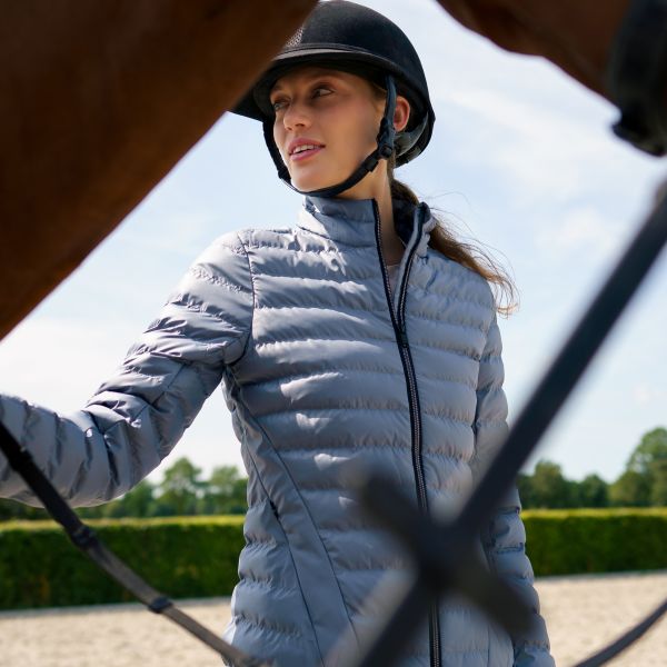 Euro-Star Jakke Elise - Faded Blue, ridejakke, rideudstyr, eurostar,