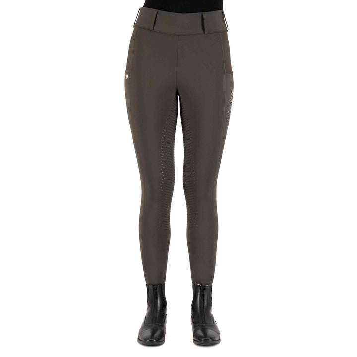 HV Polo Tights Evi Full Grib - Meadow grøn, ridebukser, ridetights, rideudstyr, 