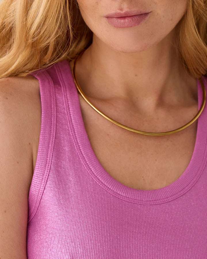 Ribbed tank top