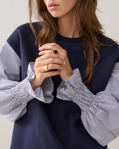 Summum stribet Sweatshirt