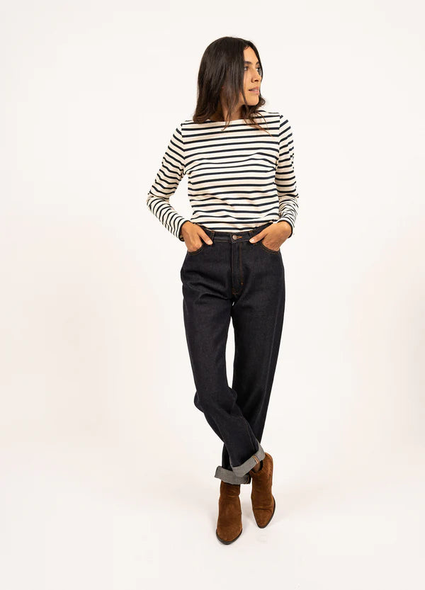Saint James Meridame ll - Hvid / Navy