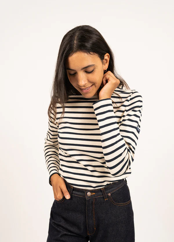 Saint James Meridame ll - Hvid / Navy
