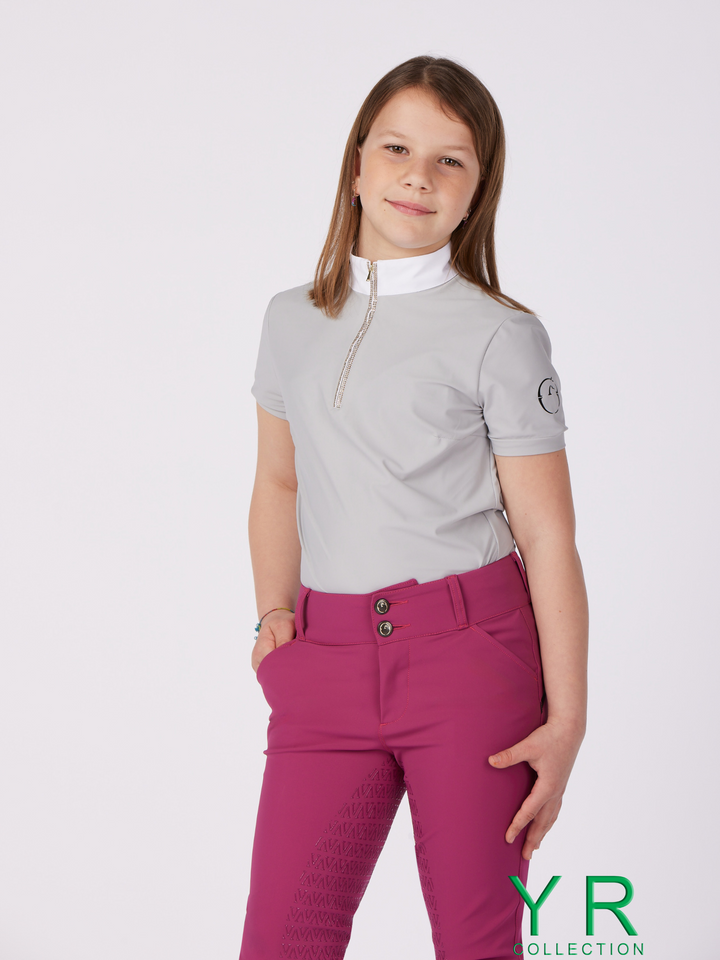 Vestrum SS Shirt Manarola - Grå, ridebluse, ride t-shirt, ride tøj, rideudstyr, 