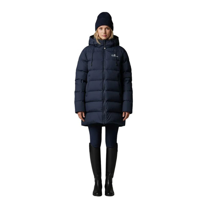 C2E Chatsworth 3/4 Long Down Parka - Navy