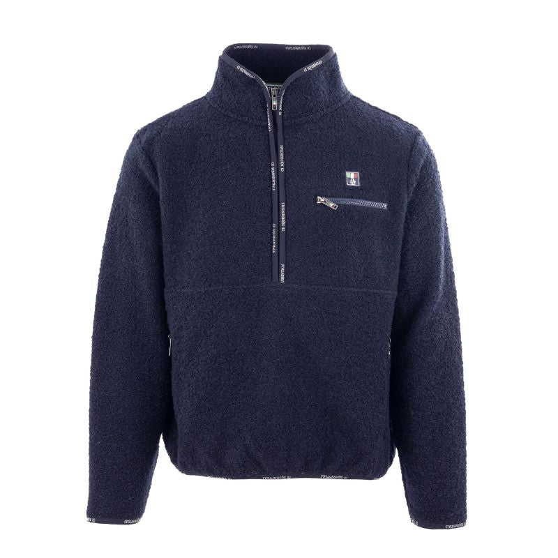 C2E Sacramento Sherpa Fleece Pullover - Navy