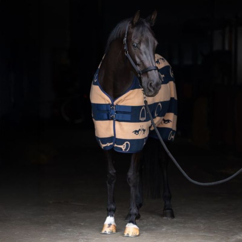 HV Polo Gwenny Fleece Blanket - Navy