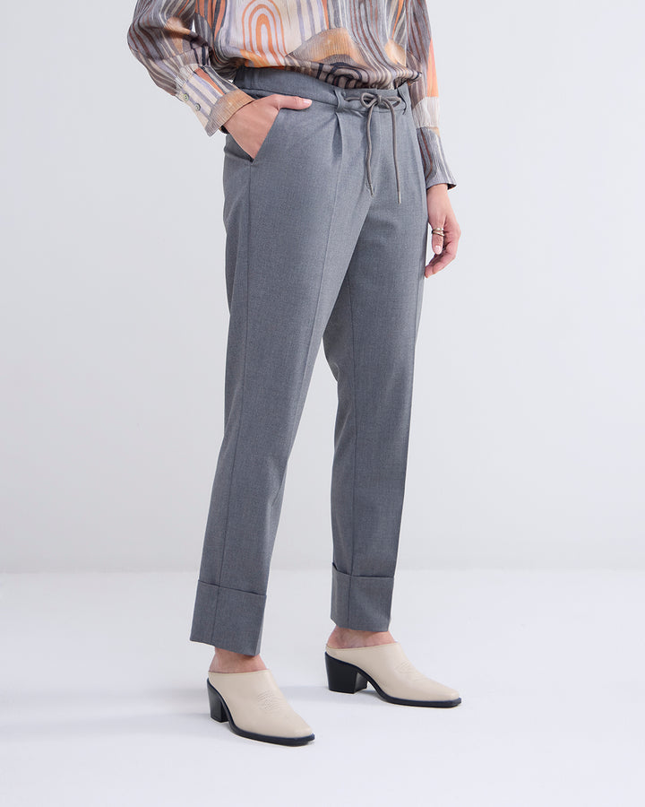 Summum Viscose Bukser - Cloud