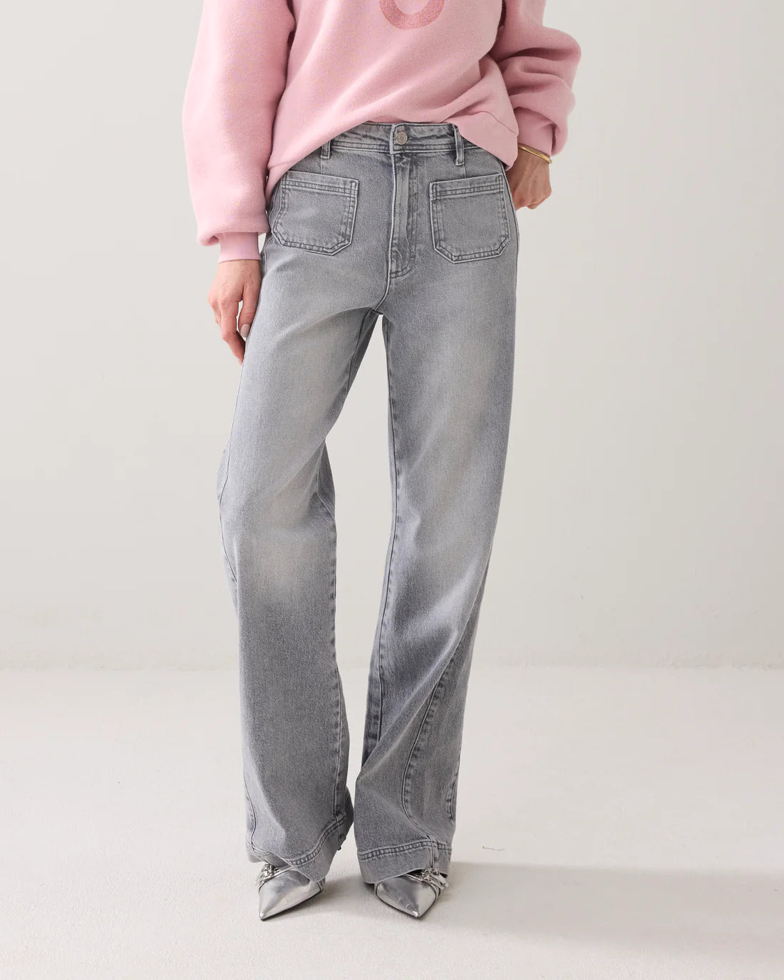 Summum Wide-leg retro jeans