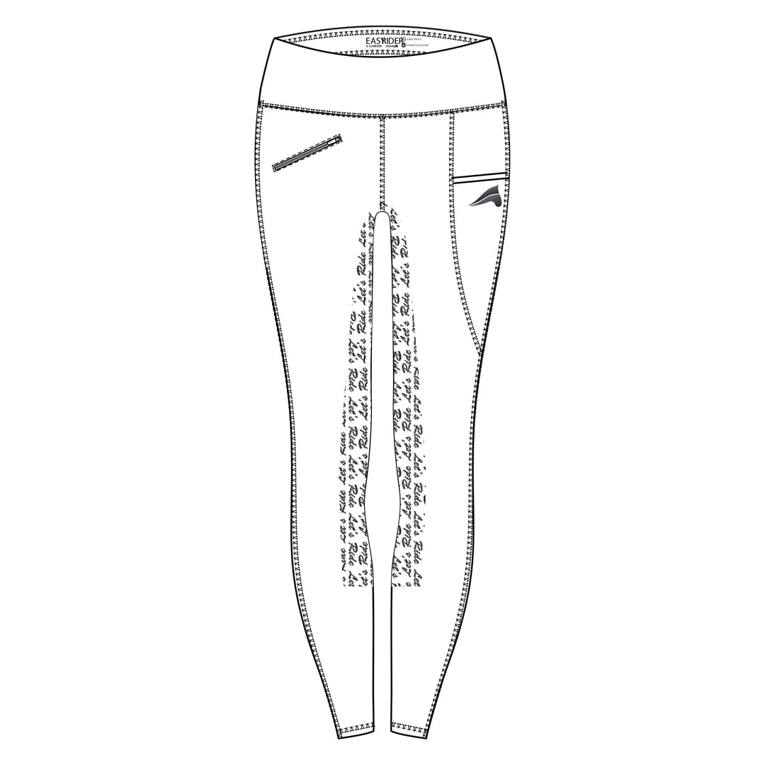 Easy Rider Dietse Fullgrip Tights - Hvid