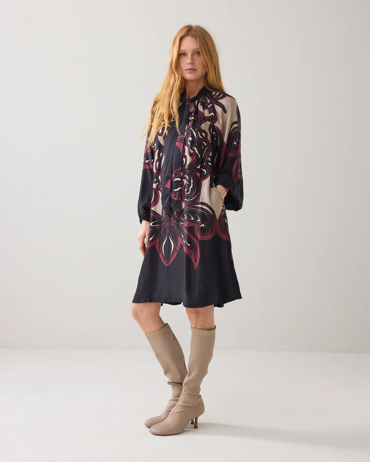 Summum Satin A-line dress