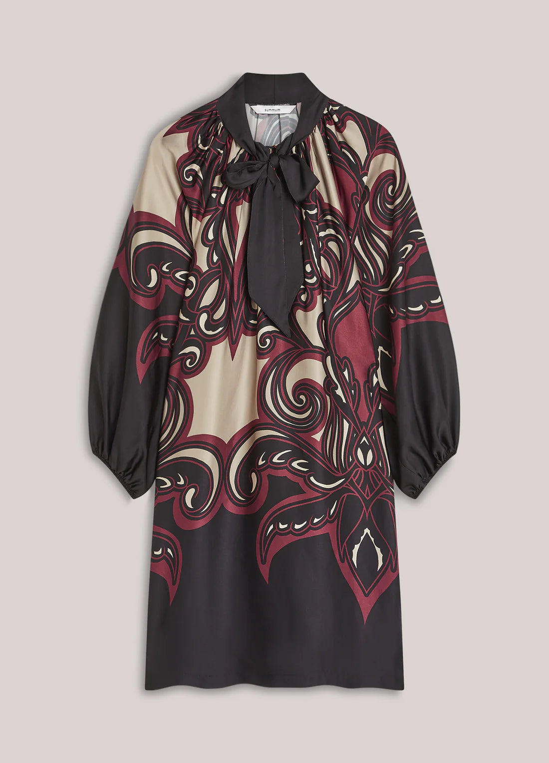 Summum Satin A-line dress
