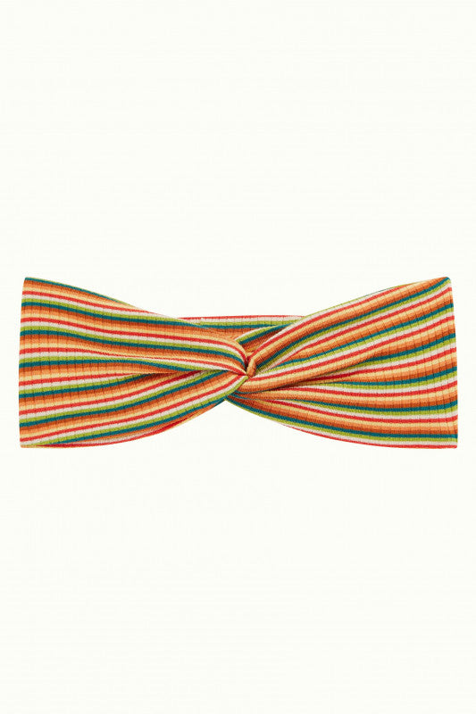Twist Hairband Boxy Stripe