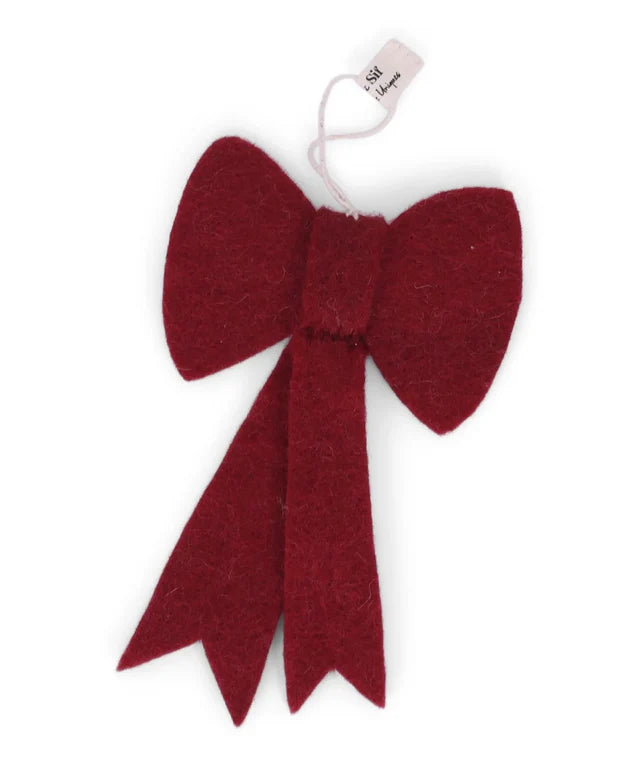 Gry &amp; Sif Bow red - Small