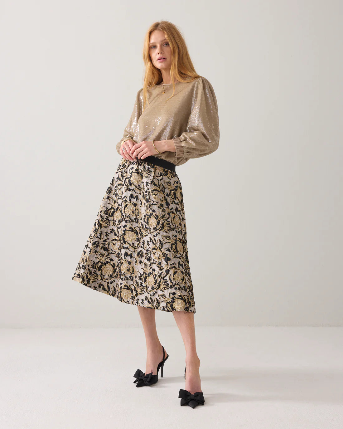 Summum Fancy A-line skirt