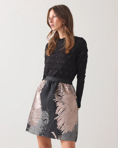 Summum Short skirt in jacquard fabric