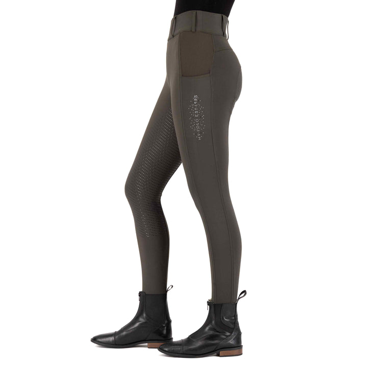 HV Polo Tights Evi Full Grib - Meadow grøn, ridebukser, ridetights, rideudstyr,