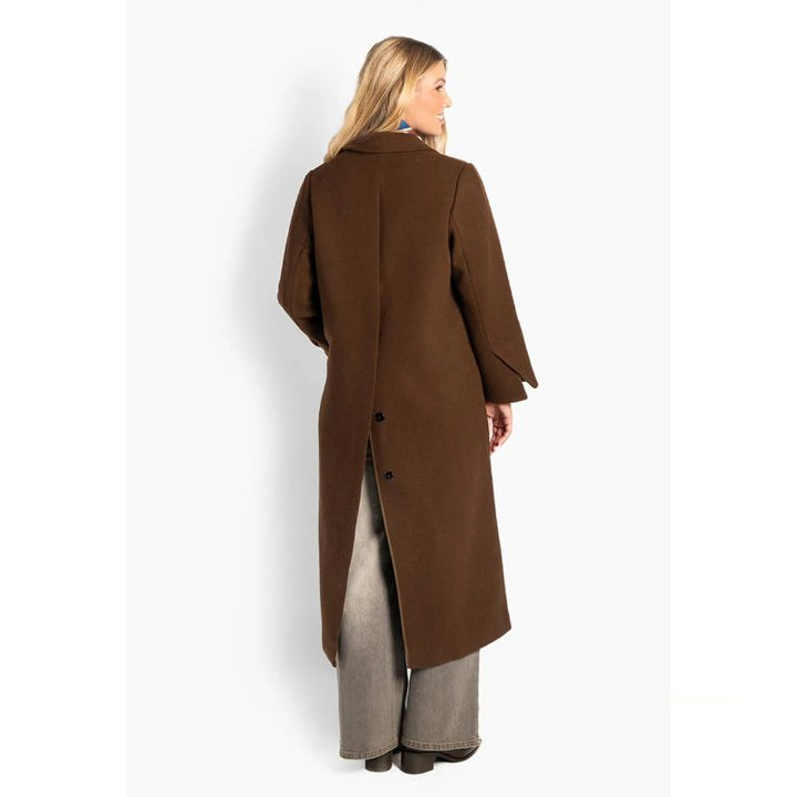 Hést Mathea Coat - Dark Earth