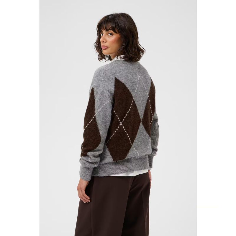 Part Two Sorayas Pullover - Brun / Grå