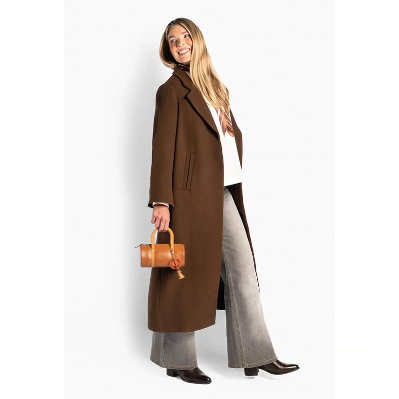 Hést Mathea Coat - Dark Earth