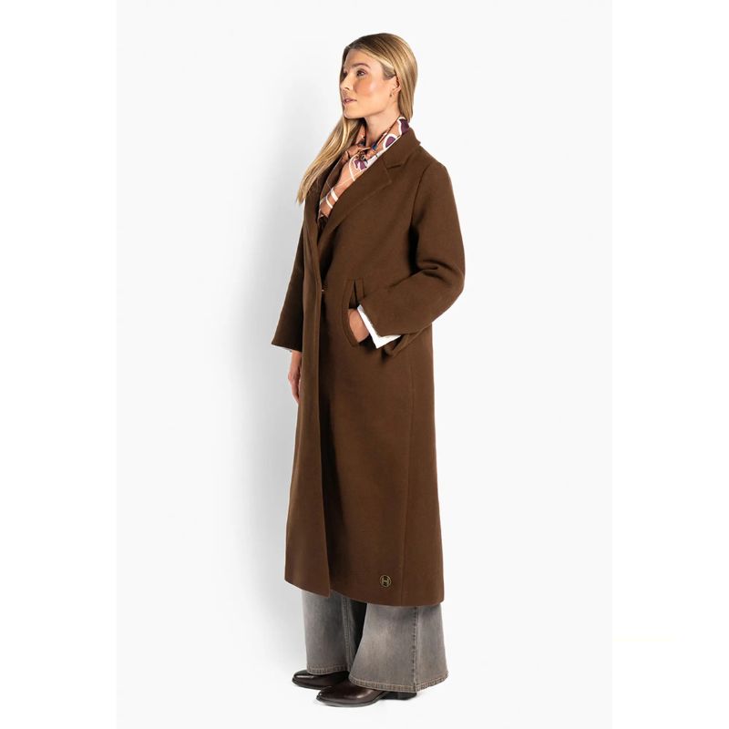 Hést Mathea Coat - Dark Earth
