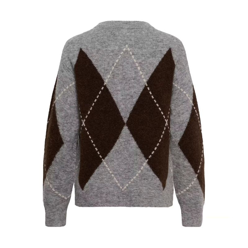 Part Two Sorayas Pullover - Brun / Grå