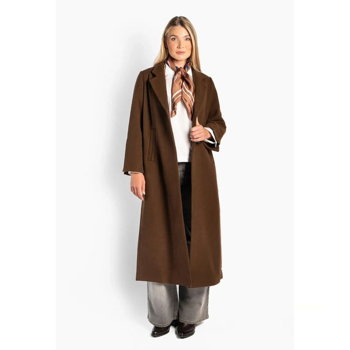 Hést Mathea Coat - Dark Earth