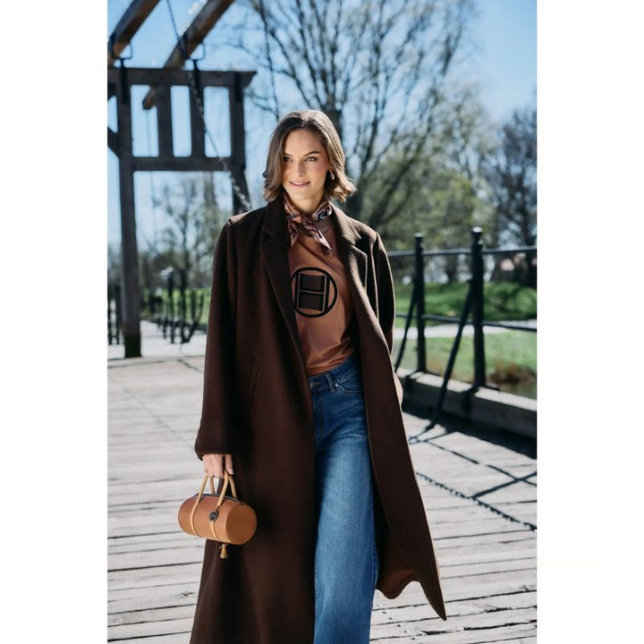 Hést Mathea Coat - Dark Earth