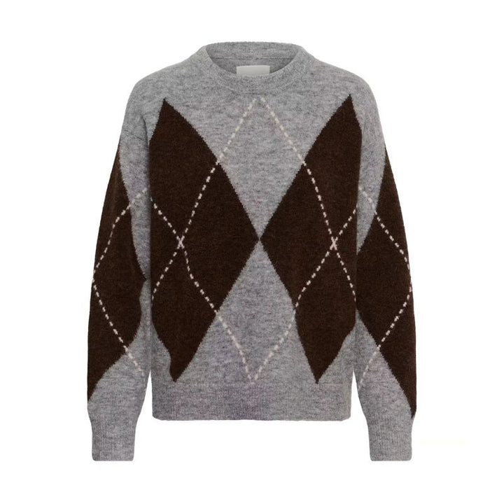 Part Two Sorayas Pullover - Brun / Grå