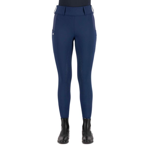 HV Polo Tights Evi Full Grib - Navy, ridebukser, ridetights, rideudstyr, 