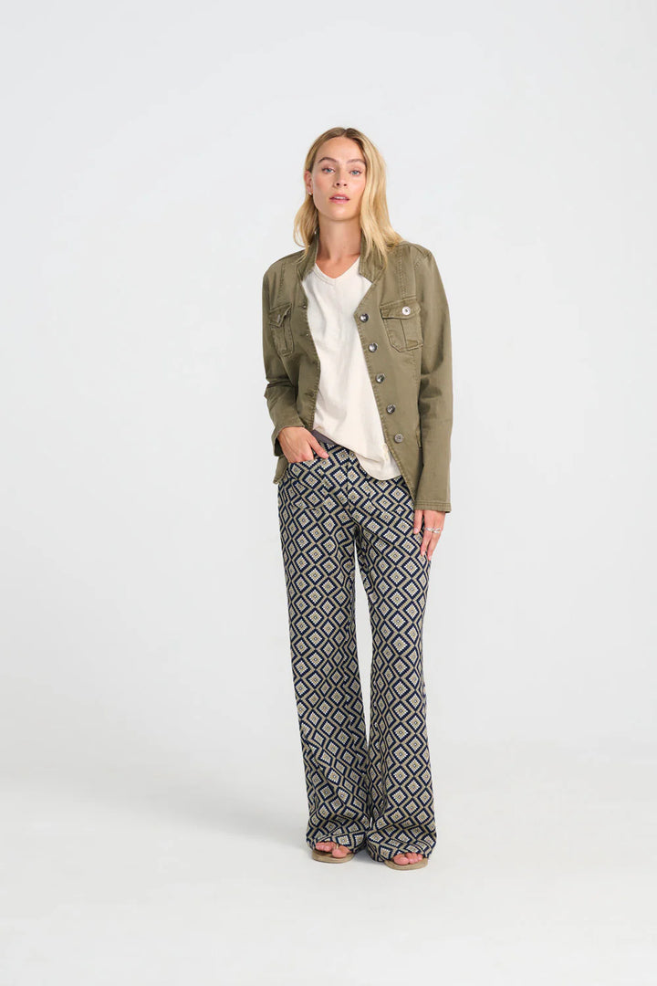 CostaMani  - Coss Solid jakke - Army Grøn