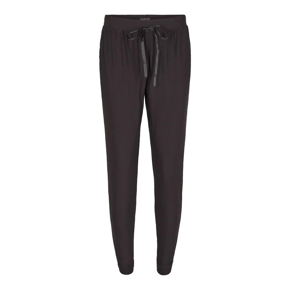 ALMA bukser (FLEECE) sort