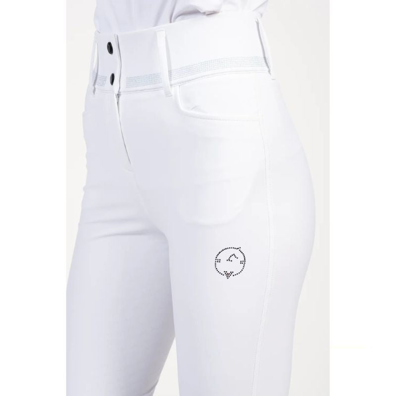 Vestrum Libra Ridebukser Studs Full Grip - Hvid