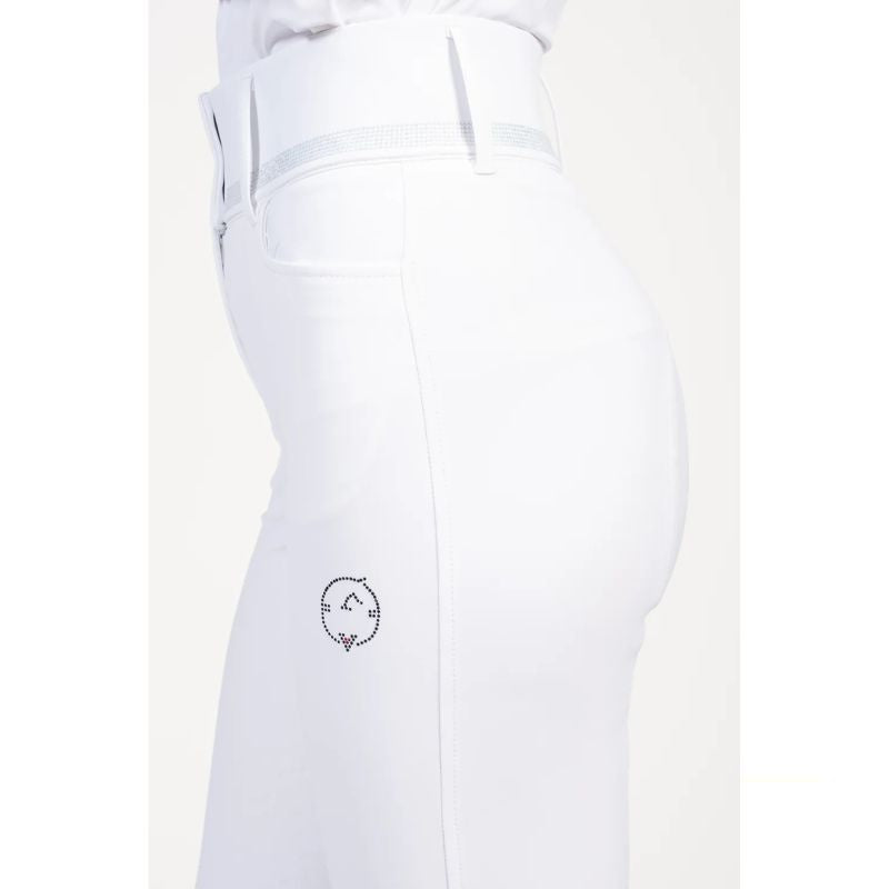 Vestrum Libra Ridebukser Studs Full Grip - Hvid
