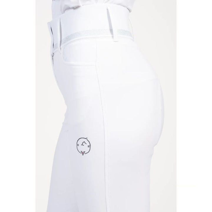 Vestrum Libra Ridebukser Studs Full Grip - Hvid