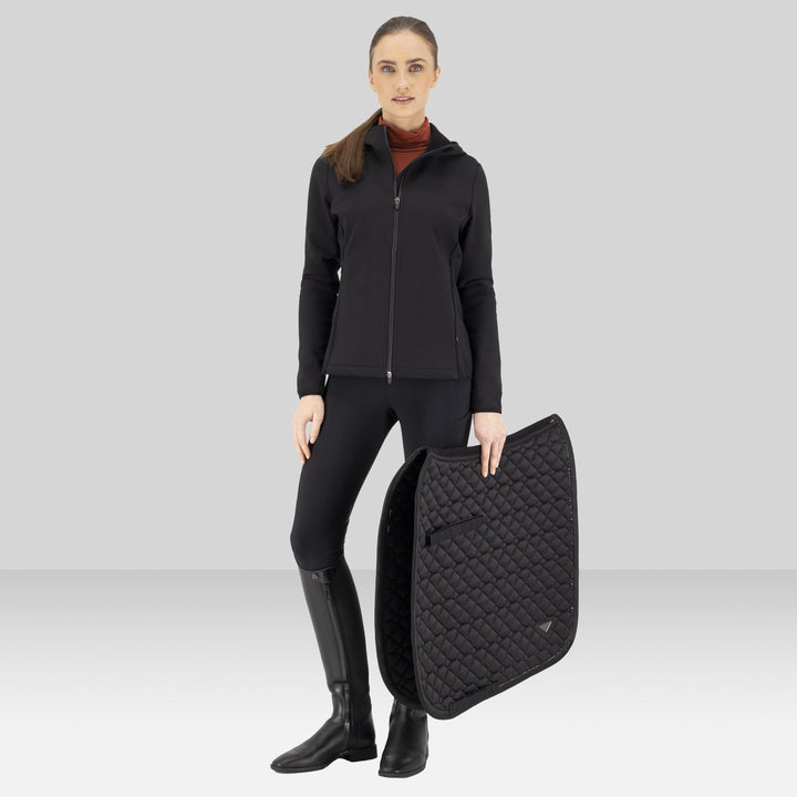 Euro-Star Cardigan Maddy - Sort, ridejakke, ride cardigan, ridetrøje, ridetøj, rideudstyr, 