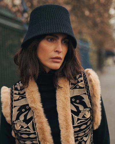 Summum vest -with faux fur