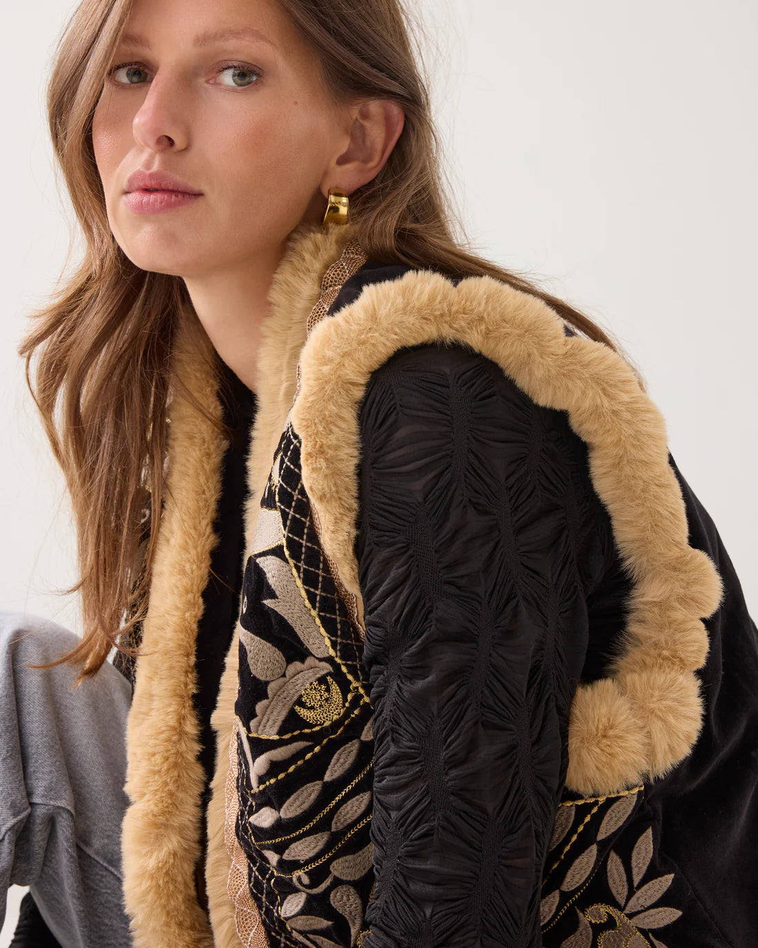 Summum vest -with faux fur