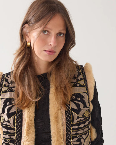 Summum vest -with faux fur