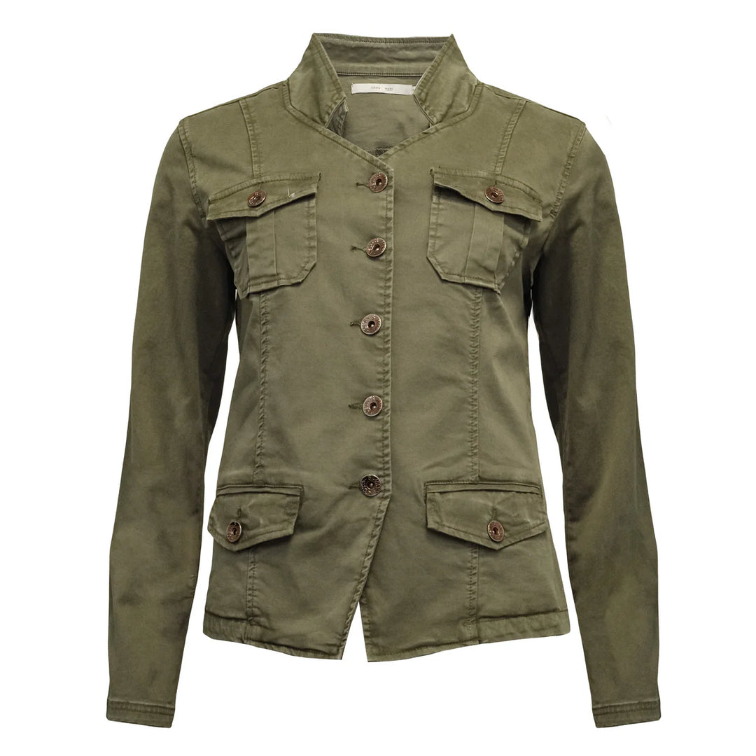 CostaMani  - Coss Solid jakke - Army Grøn