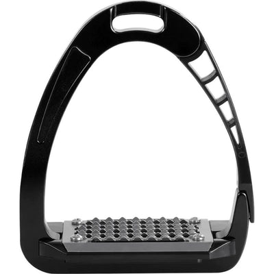 Acavallo Arena Alupro - Sort, acavallo stigbøjler, rideudstyr, acavallo arena alupro, sorte stigbøjler, sikkerheds stigbøjler, 