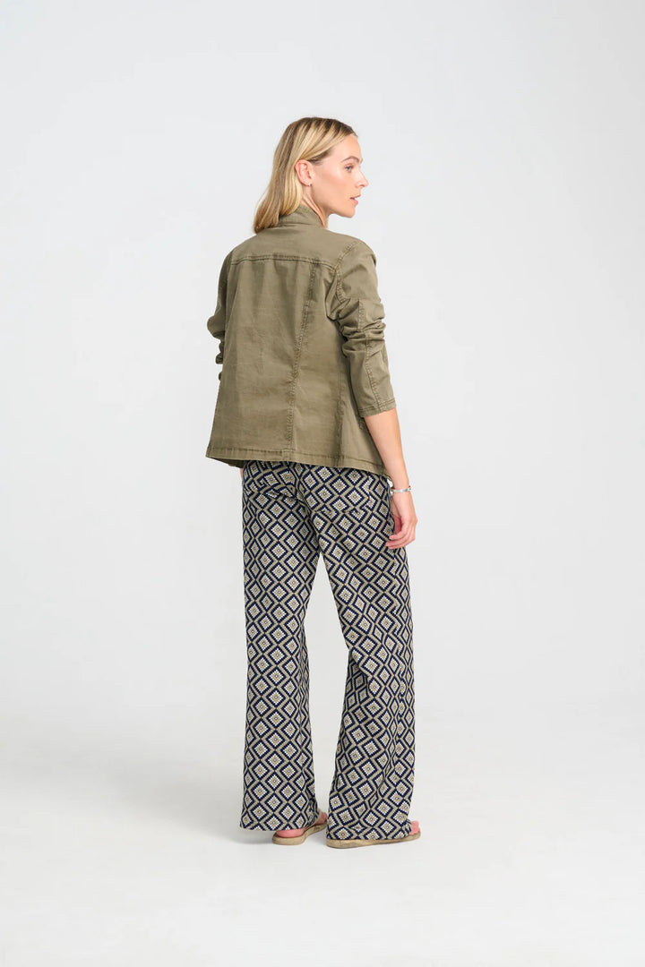 CostaMani  - Coss Solid jakke - Army Grøn
