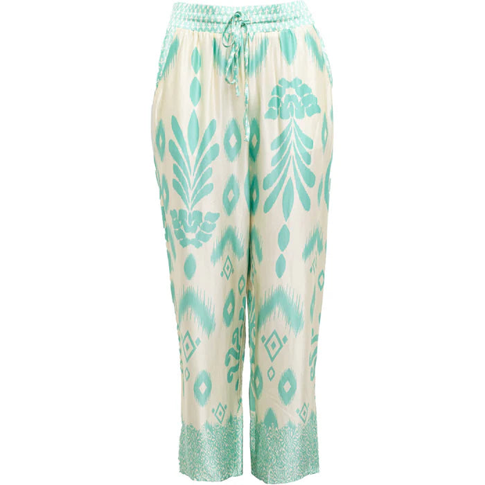 Costamani Border bukser - TURQUOISE