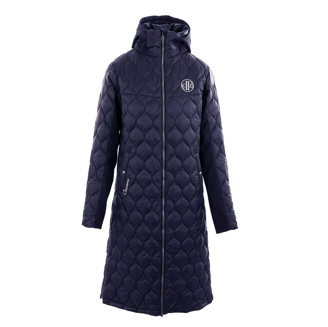 C2E Camarillo Long Coat  - Navy